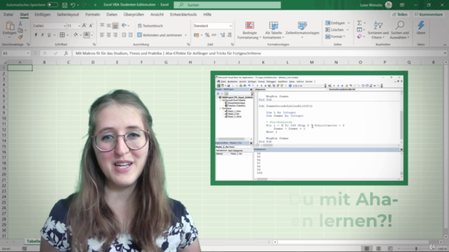 Excel VBA Studenten Edition – Screenshot 2