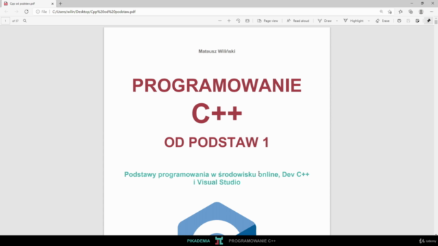 Programowanie C++ od podstaw – Screenshot 1
