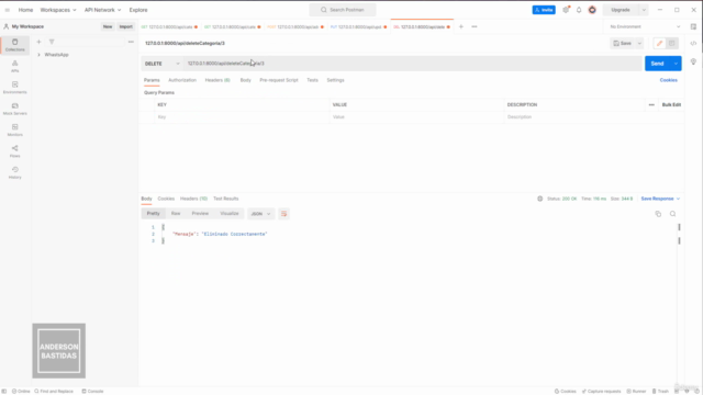 Creación de API REST con Laravel y MySQL – Screenshot 4