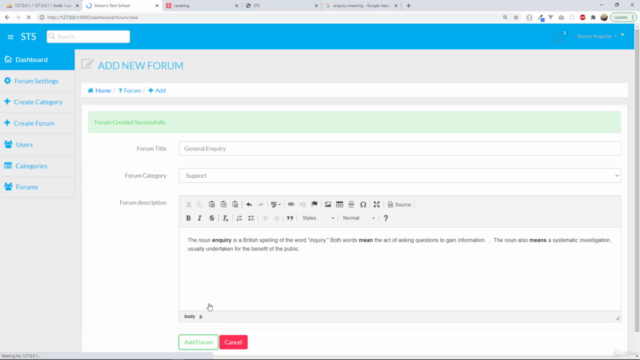Laravel Forum - Build a Forum with Laravel 2022 – Screenshot 2