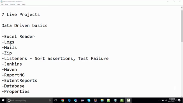 Automation Architect - Selenium WebDriver - 9 Live Projects – Screenshot 4