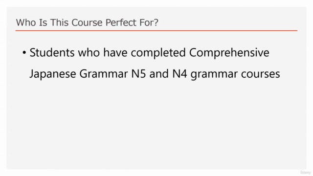 Comprehensive Japanese Grammar (JLPT N3/Intermediate level) – Screenshot 4