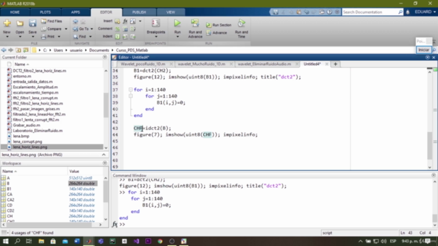 Procesamiento Digital de Señales en MATLAB – Screenshot 4