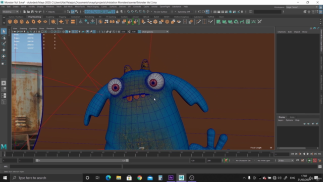 Creating a Cute Character in Maya and Photoshop – Screenshot 1