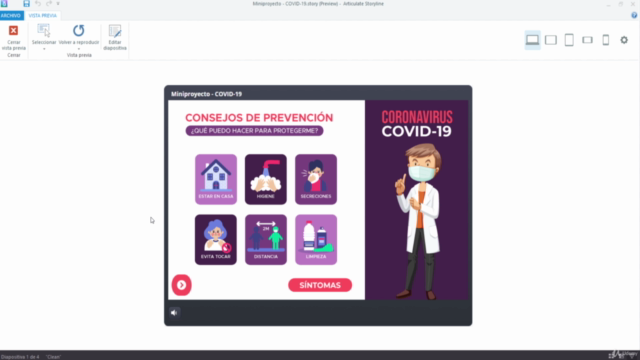 Storyline Articulate 3 -Desarrollando E-learning Interactivo – Screenshot 3