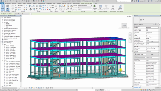Revit 3D Reinforcement Workshop With Dynamo – Screenshot 1