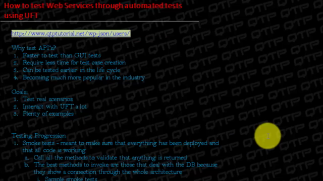 Software testing and Automation of APIs with UFT/QTP – Screenshot 1