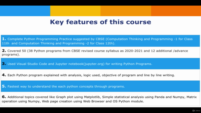 Python Programming Practice for CBSE Class 11th & 12th – Screenshot 1