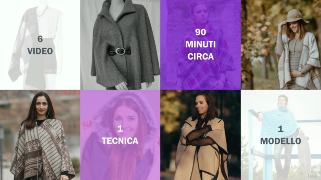 Corso di sartoria Mantella da donna – Screenshot 1