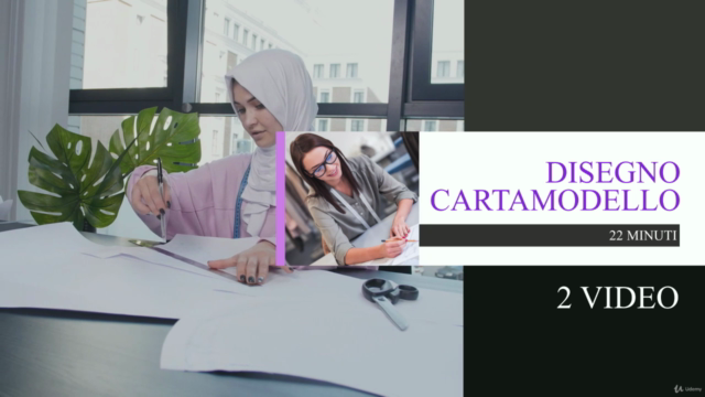 Corso di sartoria Mantella da donna – Screenshot 2