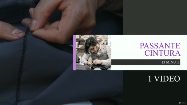 Corso di sartoria Mantella da donna – Screenshot 3