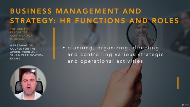 Human Resources Functions and Roles (HRCI - PHR/SPHR) – Screenshot 2