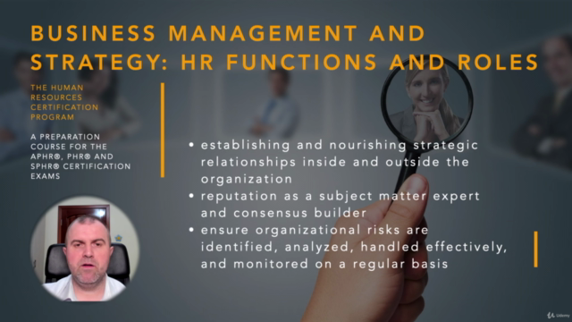 Human Resources Functions and Roles (HRCI - PHR/SPHR) – Screenshot 4
