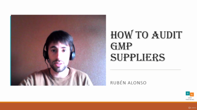 How to audit GMP systems – Screenshot 1