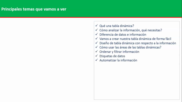 Tablas Dinámicas: Análisis de datos en Microsoft Excel 365 – Screenshot 1