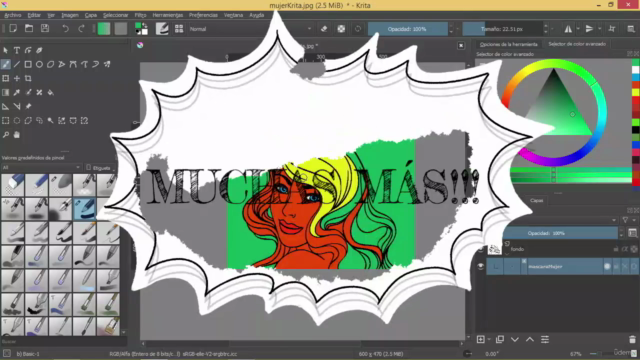 Diseño gráfico con KRITA 5 desde cero. – Screenshot 4