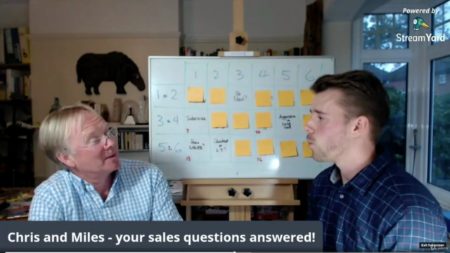 Your Sales Questions ANSWERED - with Chris Croft and Miles – Screenshot 2