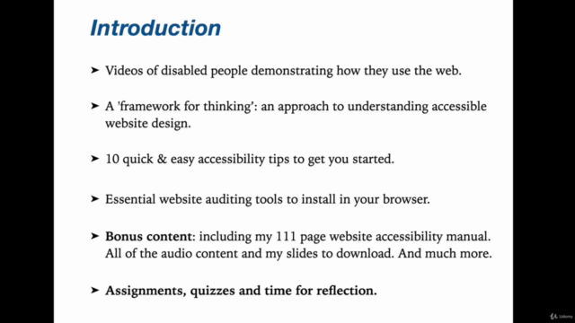 Web Accessibility Training Course WCAG 2.1 & 2.2 Compliance – Screenshot 3