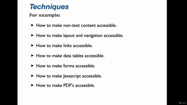 Web Accessibility Training Course WCAG 2.1 & 2.2 Compliance – Screenshot 4