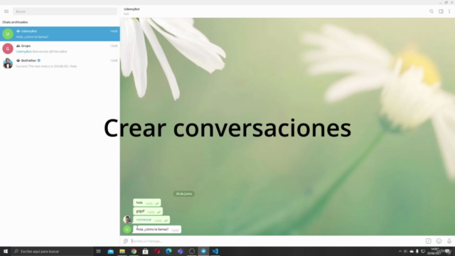 Aprende a programar bots de Telegram completos con Python – Screenshot 1