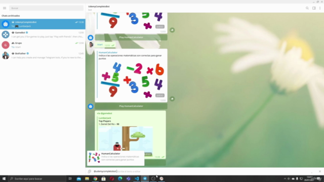 Aprende a programar bots de Telegram completos con Python – Screenshot 3