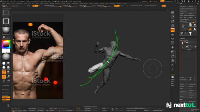 Dynamic Male Anatomy for Artists in Zbrush - Screenshot_03