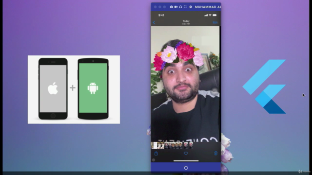 Learn and Build AR & AI Face Filters App with Flutter 2024 - Screenshot_03