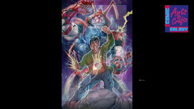 Color para comics, color a una página de comic en Photoshop – Screenshot 2