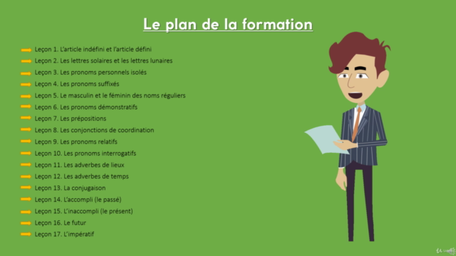 Les bases de la grammaire & conjugaison arabes en 17 cours – Screenshot 3