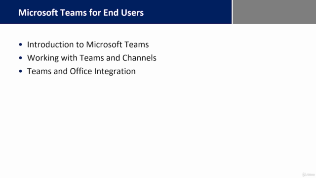 Microsoft Teams for End Users – Screenshot 1