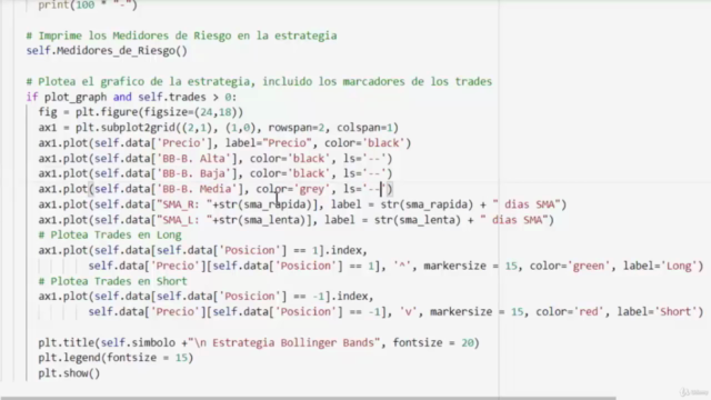 MASTERCLASS: Crea Estrategias y Robots de Trading con Python – Screenshot 3