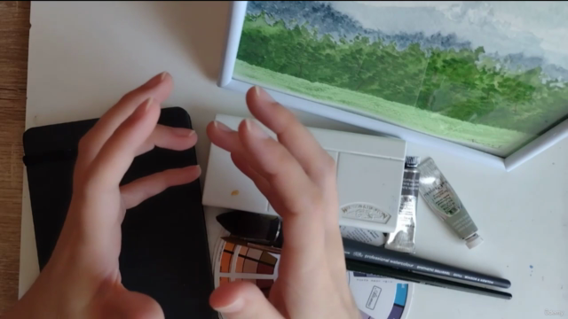Curso completo de acuarela para pintar paisajes – Screenshot 3