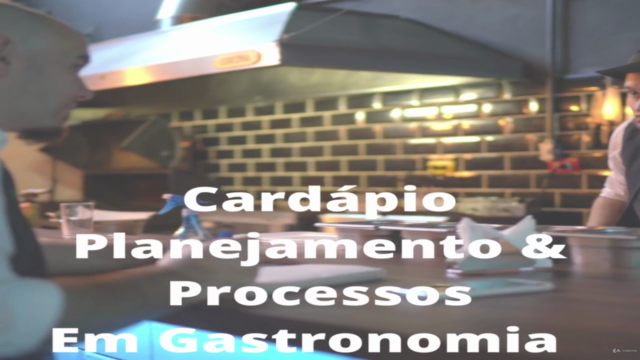 Cardápio, planejamento e processos para gastronomia – Screenshot 1