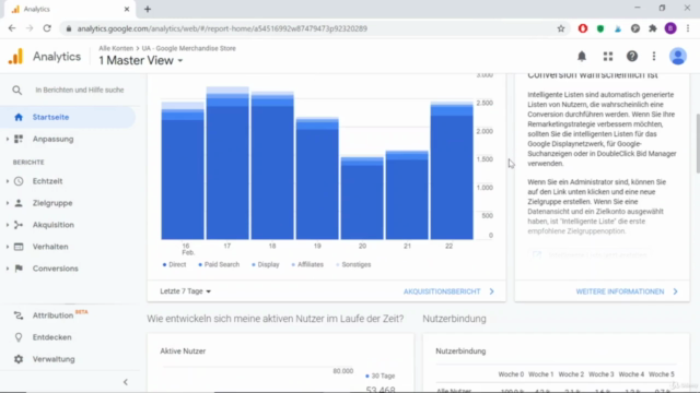 Google Analytics Meisterkurs: Der praktische A-Z Leitfaden! – Screenshot 4