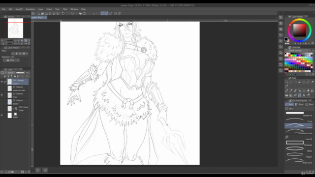 Introducción al dibujo digital en Clip Studio Paint – Screenshot 3