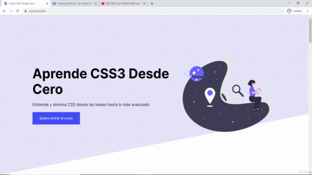 Crea y SUBE tu PRIMERA PÁGINA web con HTML y CSS [GRID] – Screenshot 3