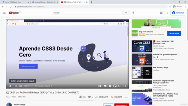 Crea y SUBE tu PRIMERA PÁGINA web con HTML y CSS [GRID] – Screenshot 4