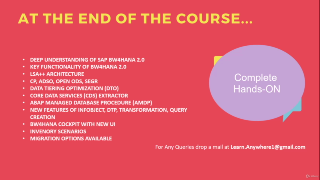 SAP BW4HANA Masterclass | Hands On Training – Screenshot 2