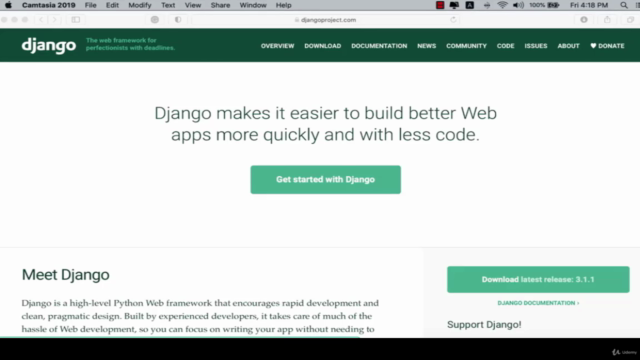 دورة جانكو بايثون Django framework Python بالعربي - Screenshot_04