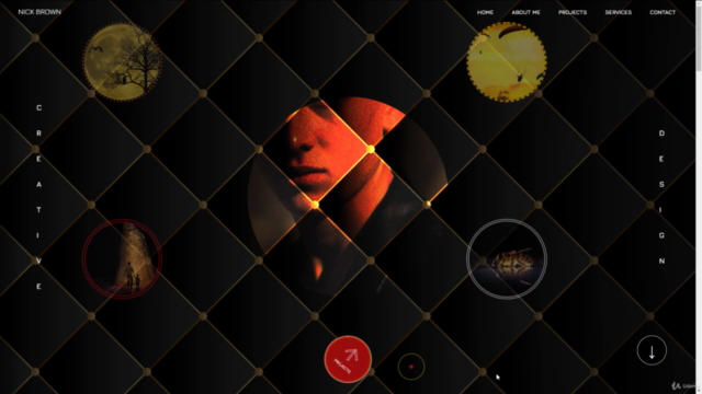 Portfolio Website using HTML, CSS, & JavaScript with Hosting – Screenshot 2