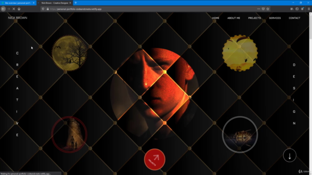 Portfolio Website using HTML, CSS, & JavaScript with Hosting – Screenshot 4