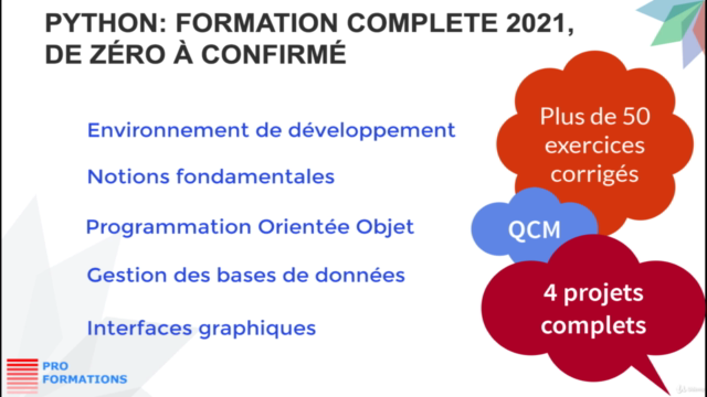 Apprendre à programmer en Python et réaliser 4 projets réels – Screenshot 4