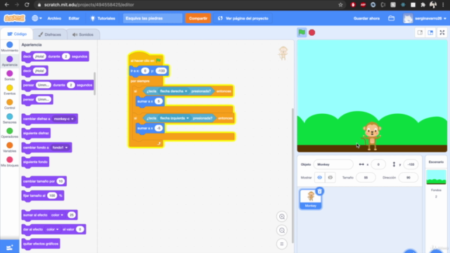 Curso de Scratch avanzado: crea juegos con programación – Screenshot 4