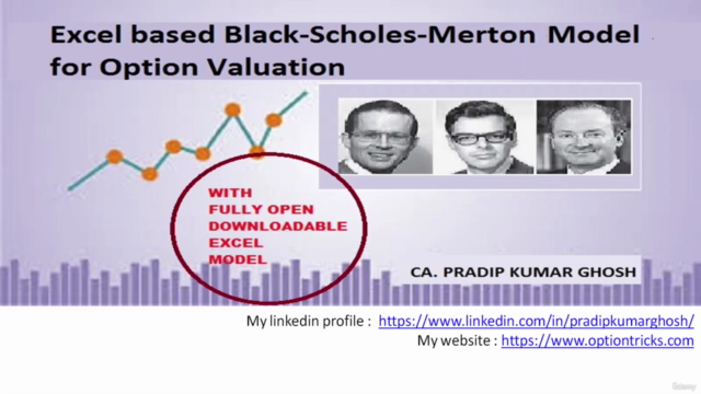 Black-Scholes Model for Option Valuation : Excel Based – Screenshot 1