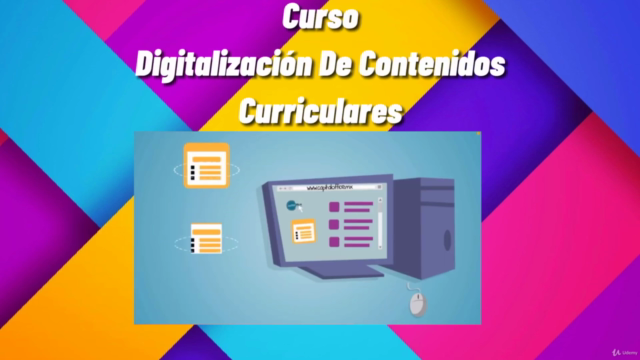 Digitalización de contenidos curriculares para maestros – Screenshot 1