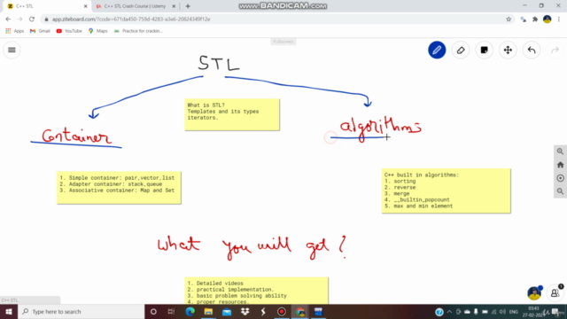 Crash Course on C++ Standard Template Library (STL) – Screenshot 1