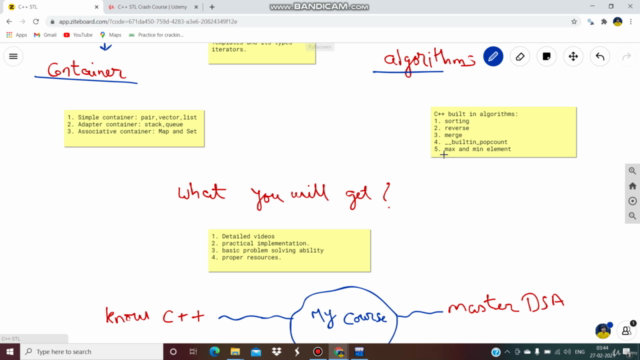 Crash Course on C++ Standard Template Library (STL) – Screenshot 3