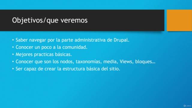 Introducción a Drupal 9 y 10 – Screenshot 1