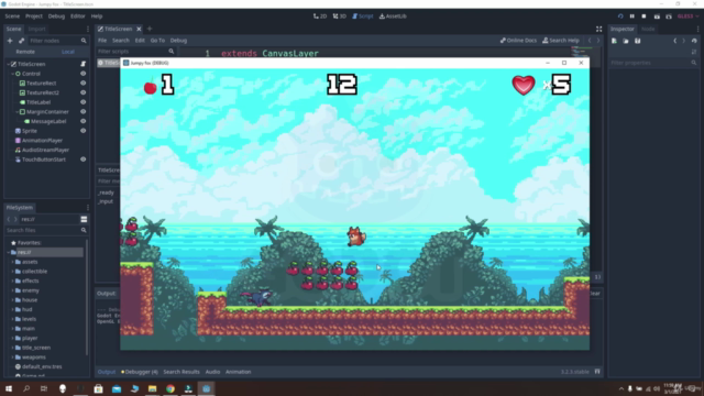 Desarrollo de Juegos Multiplataformas con Godot – Screenshot 1