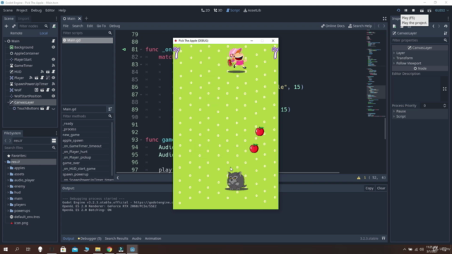 Desarrollo de Juegos Multiplataformas con Godot – Screenshot 3